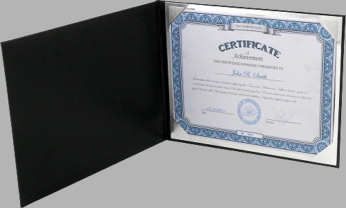 Padded Folders for Photos and Certificates
