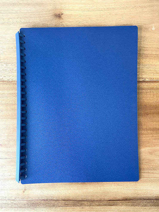 PicPoc Display Book Navy Blue