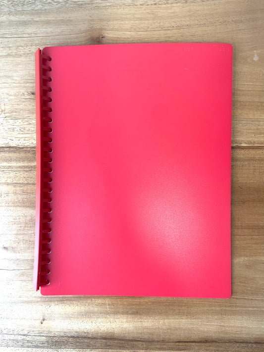 PicPoc Display Book Red